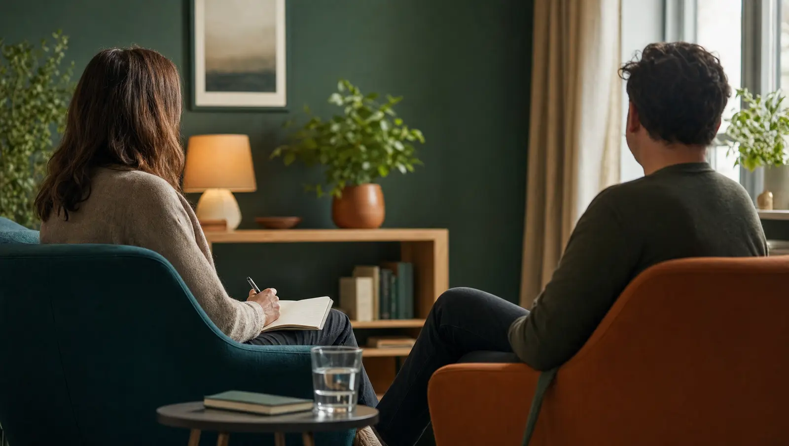 Private psychotherapy consultation setting